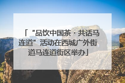 “品饮中国茶・共话马连道”活动在西城广外街道马连道街区举办