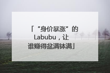 “身价暴涨”的Labubu，让谁赚得盆满钵满