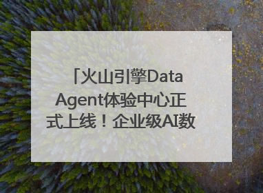 火山引擎Data Agent体验中心正式上线！企业级AI数据专家触手可及