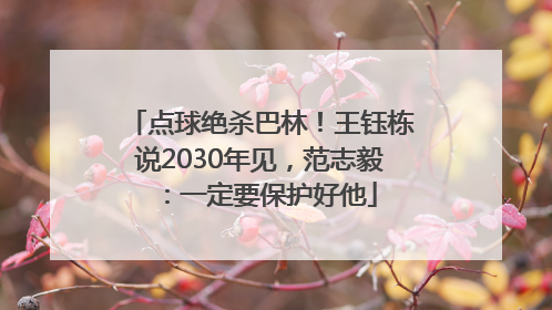 点球绝杀巴林！王钰栋说2030年见，范志毅：一定要保护好他