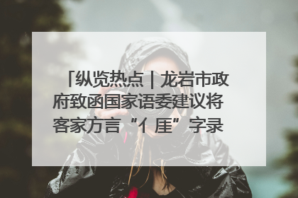 纵览热点｜龙岩市政府致函国家语委建议将客家方言“亻厓”字录入《新华字典》引发热议，当地回应
