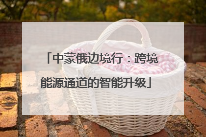中蒙俄边境行：跨境能源通道的智能升级