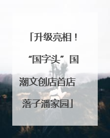 升级亮相！“国字头”国潮文创店首店落子潘家园
