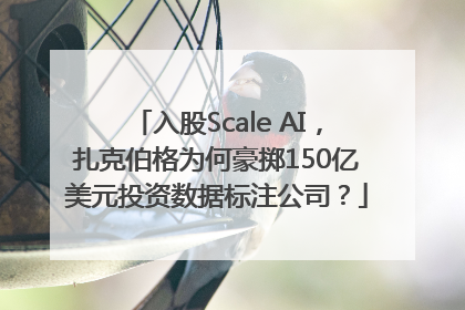 入股Scale AI，扎克伯格为何豪掷150亿美元投资数据标注公司？