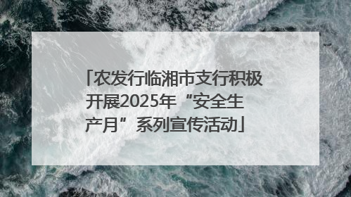 农发行临湘市支行积极开展2025年“安全生产月”系列宣传活动