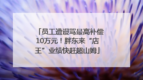 员工遭谩骂最高补偿10万元！胖东来“店王”业绩快赶超山姆