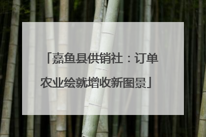 嘉鱼县供销社：订单农业绘就增收新图景
