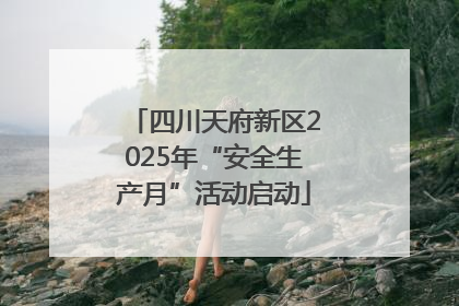 四川天府新区2025年“安全生产月”活动启动