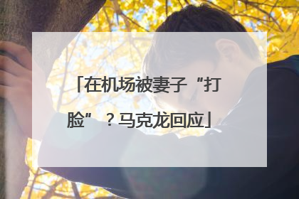 在机场被妻子“打脸”？马克龙回应