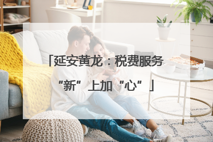 延安黄龙：税费服务“新”上加“心”