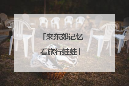 来东郊记忆 看旅行蛙蛙