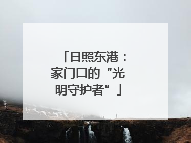 日照东港：家门口的“光明守护者”