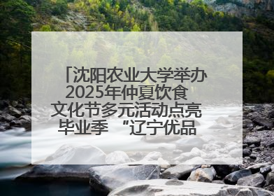 沈阳农业大学举办2025年仲夏饮食文化节多元活动点亮毕业季 “辽宁优品”进校园首站启动