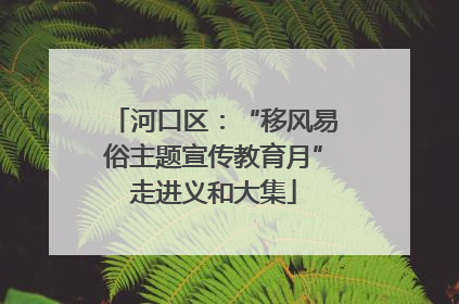 河口区：“移风易俗主题宣传教育月”走进义和大集