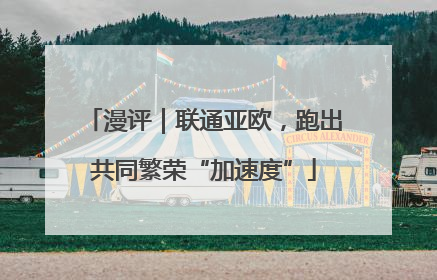 漫评｜联通亚欧，跑出共同繁荣“加速度”