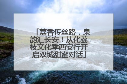 荔香传丝路，泉韵汇长安！从化荔枝文化季西安行开启双城甜蜜对话