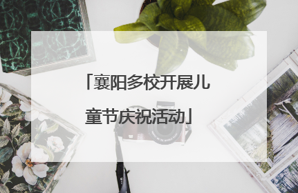 襄阳多校开展儿童节庆祝活动