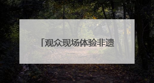 观众现场体验非遗“大餐” 四川自贡目前已有非遗代表性项目243个
