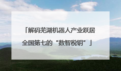解码芜湖机器人产业跃居全国第七的“数智税钥”