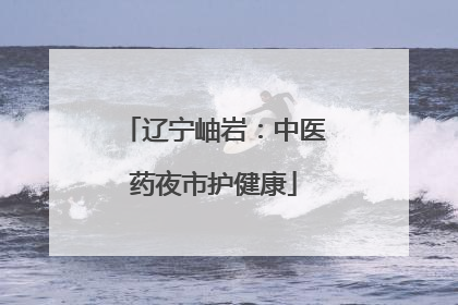 辽宁岫岩：中医药夜市护健康