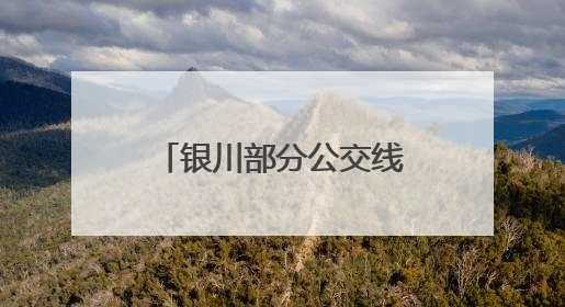 银川部分公交线路、票制票价调整，下周起实行！
