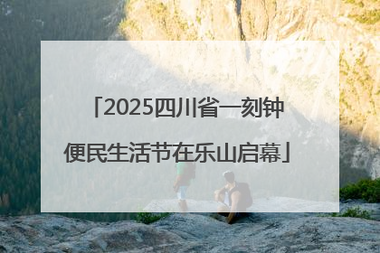 2025四川省一刻钟便民生活节在乐山启幕