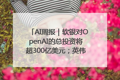 AI周报｜软银对OpenAI的总投资将超300亿美元；英伟达市值重回美股第一